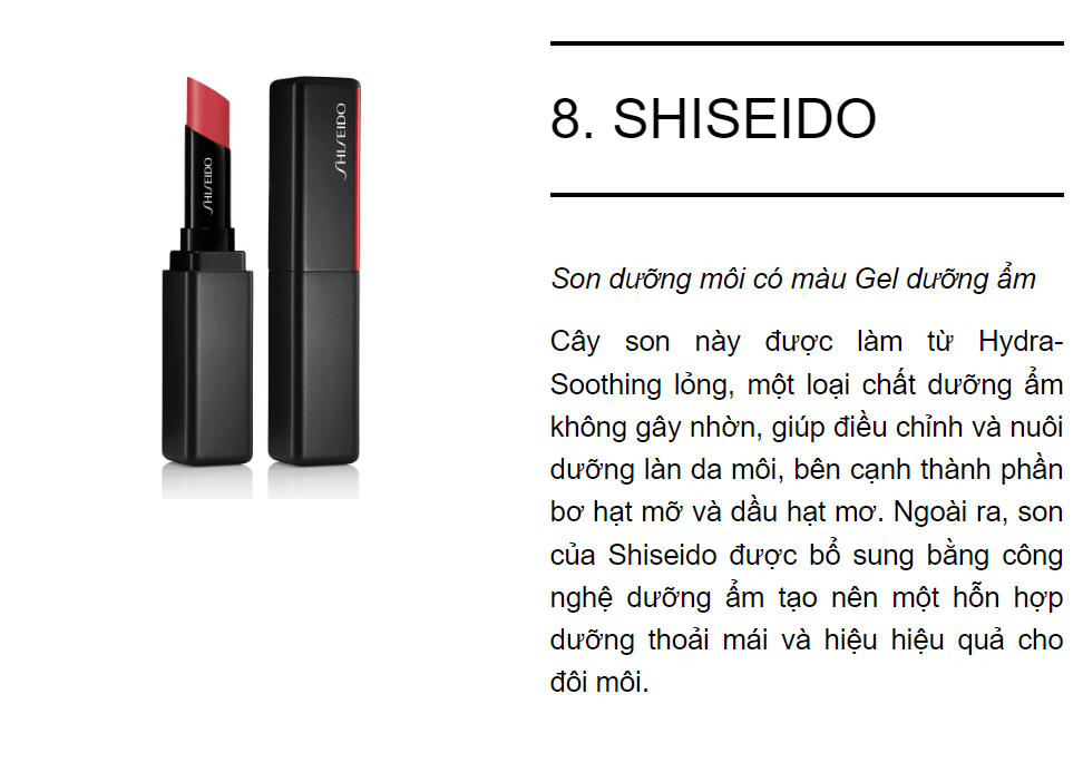 Son dưỡng môi Shiseido